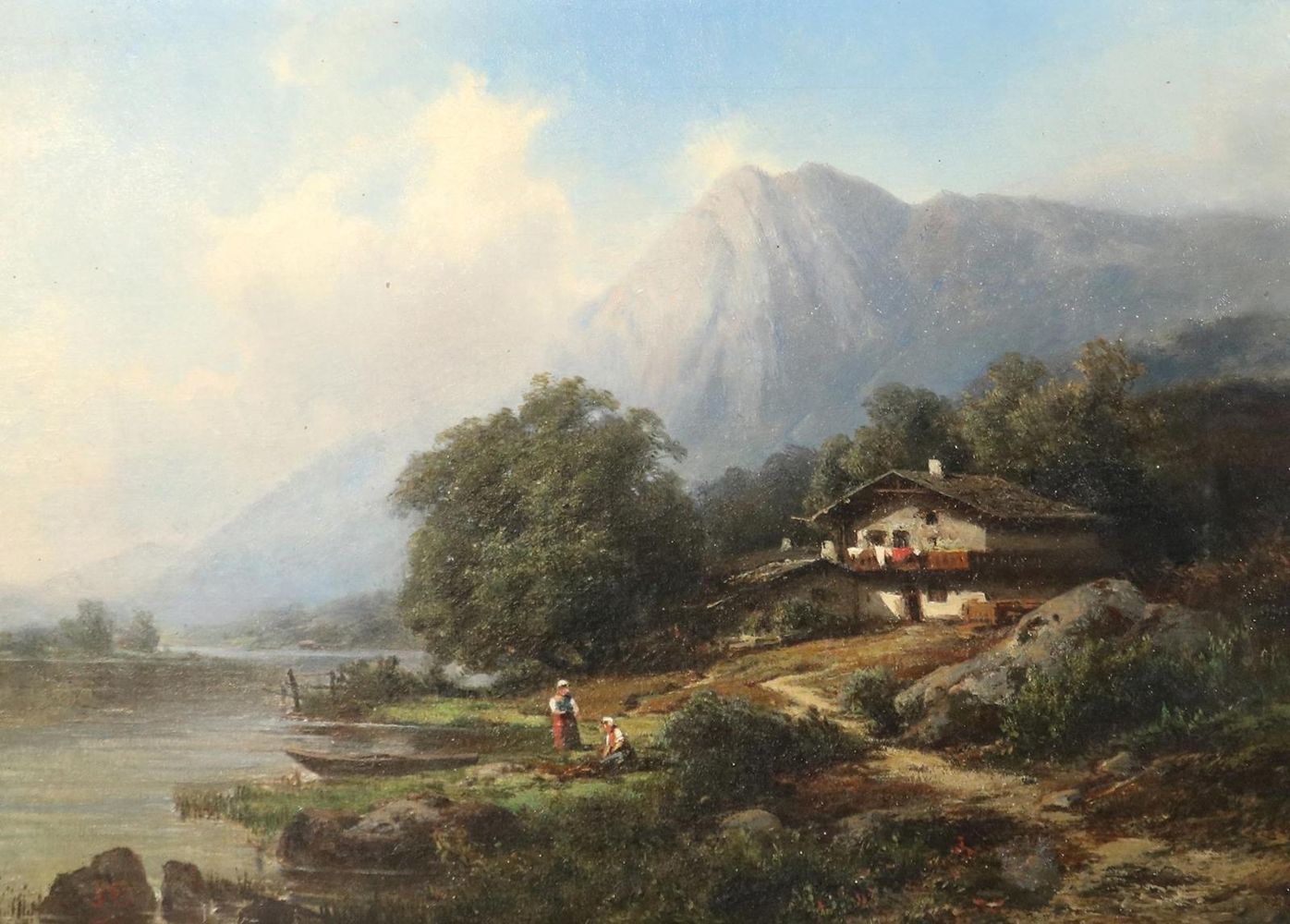 Große Abbildung Nr.1: 134-2980 Erbe, Julius.: (Ausland, Italien, Comer See)