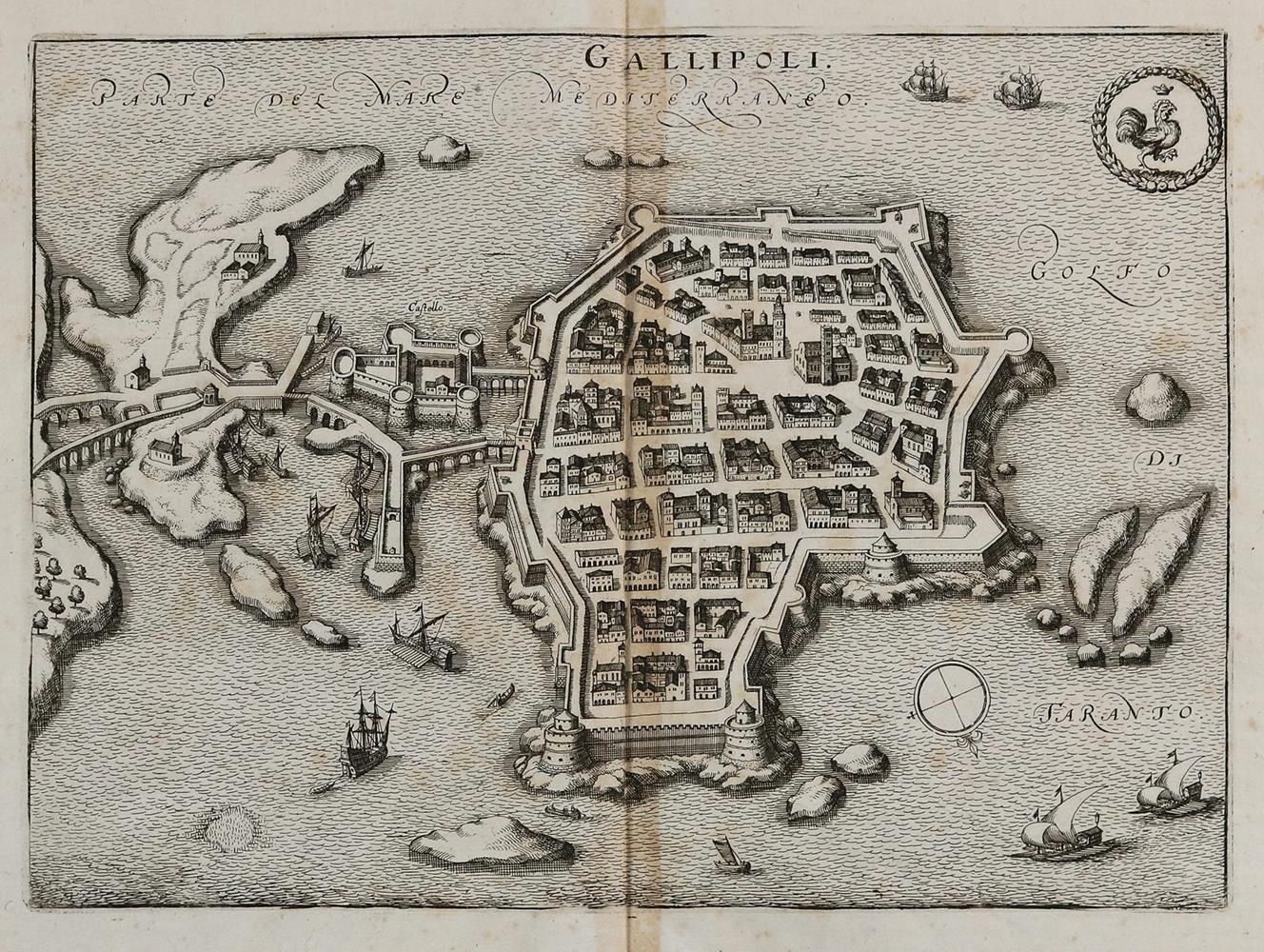 Große Abbildung Nr.1: 134-2983 Gallipoli.: (Ausland, Italien)