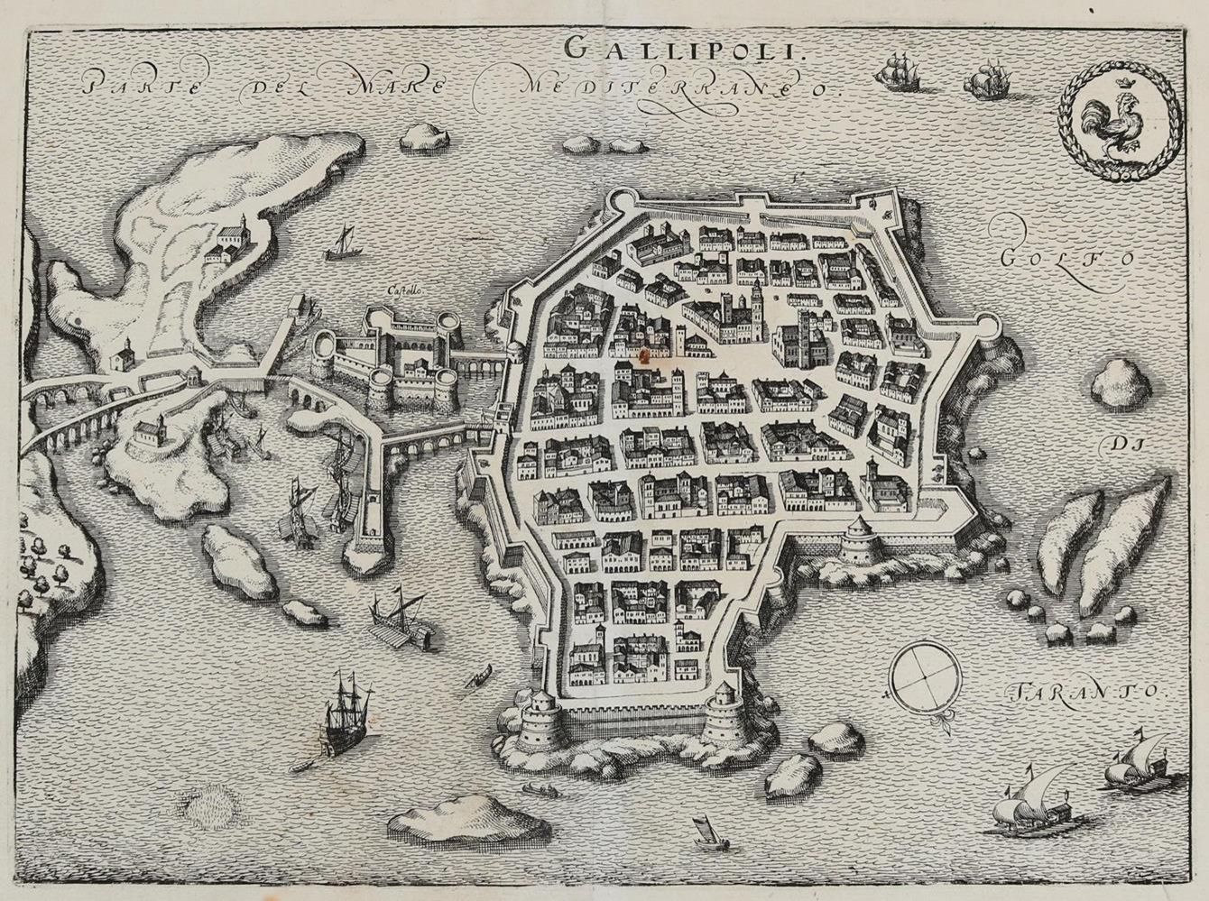 Große Abbildung Nr.2: 134-2983 Gallipoli.: (Ausland, Italien)