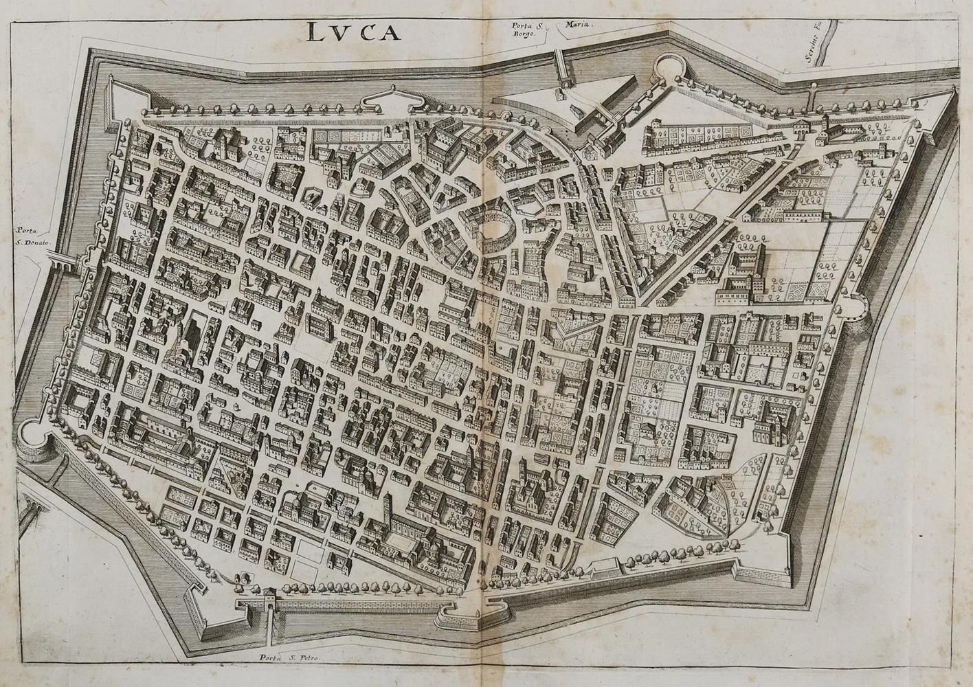 Große Abbildung Nr.1: 134-2991 Lucca.: (Ausland, Italien)