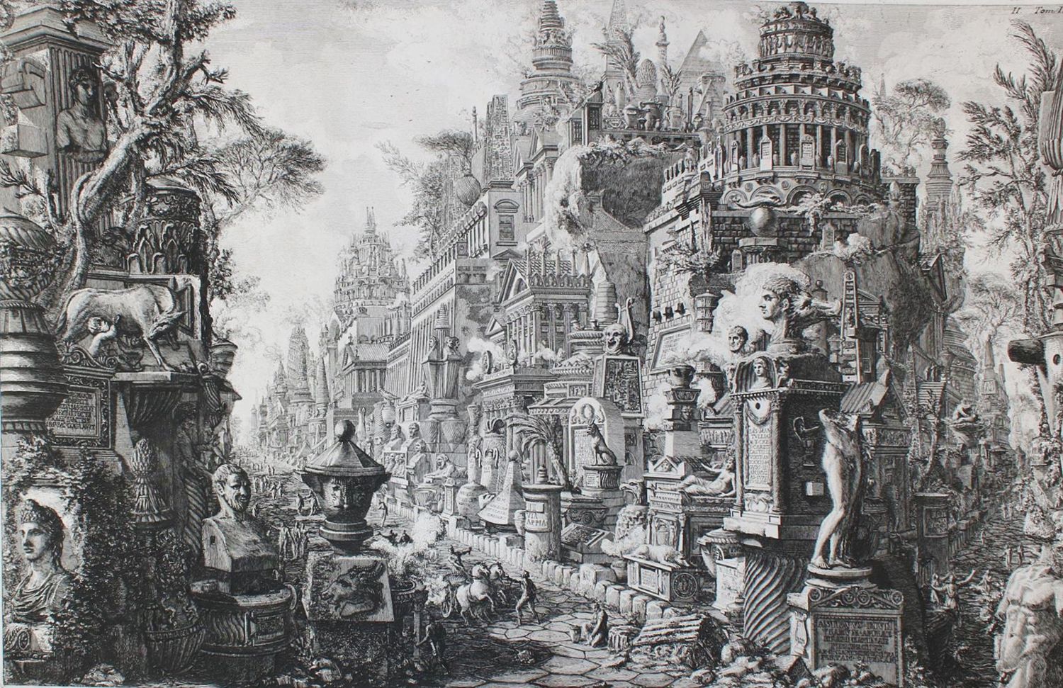 Große Abbildung Nr.1: 134-3037 Piranesi,G.B.: (Ausland, Italien, Rom)