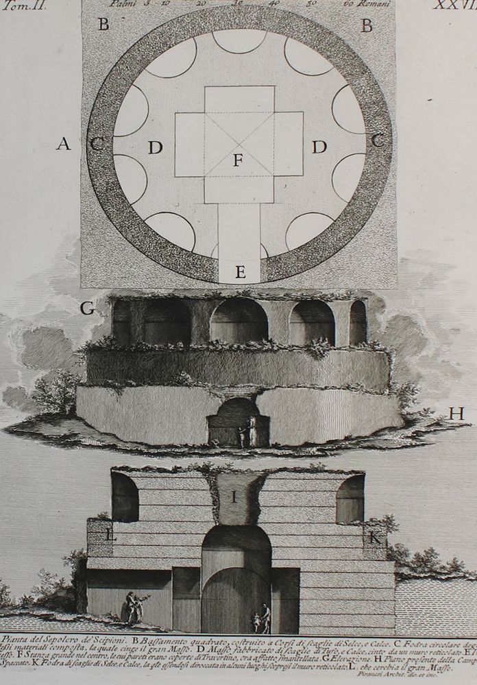 Große Abbildung Nr.4: 134-3038 Piranesi,G.B.: (Ausland, Italien, Rom)