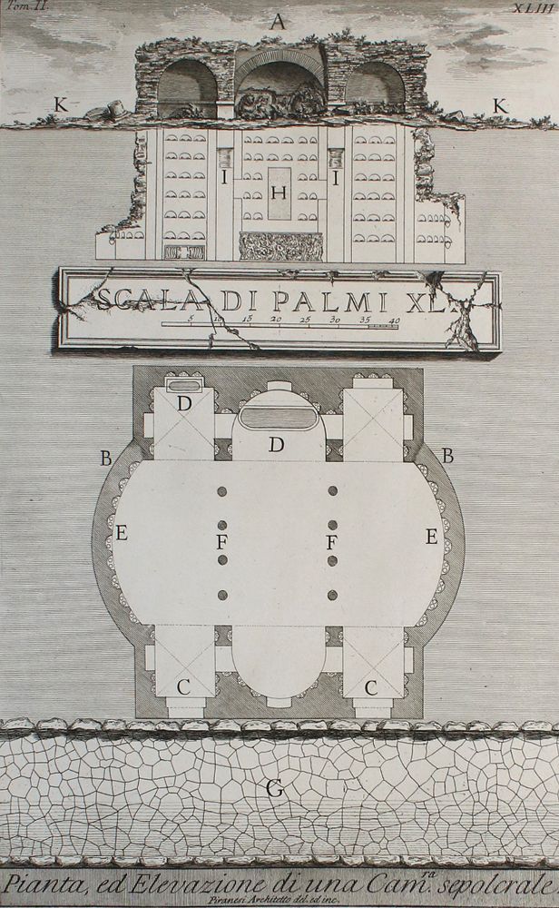 Große Abbildung Nr.4: 134-3039 Piranesi,G.B.: (Ausland, Italien, Rom)