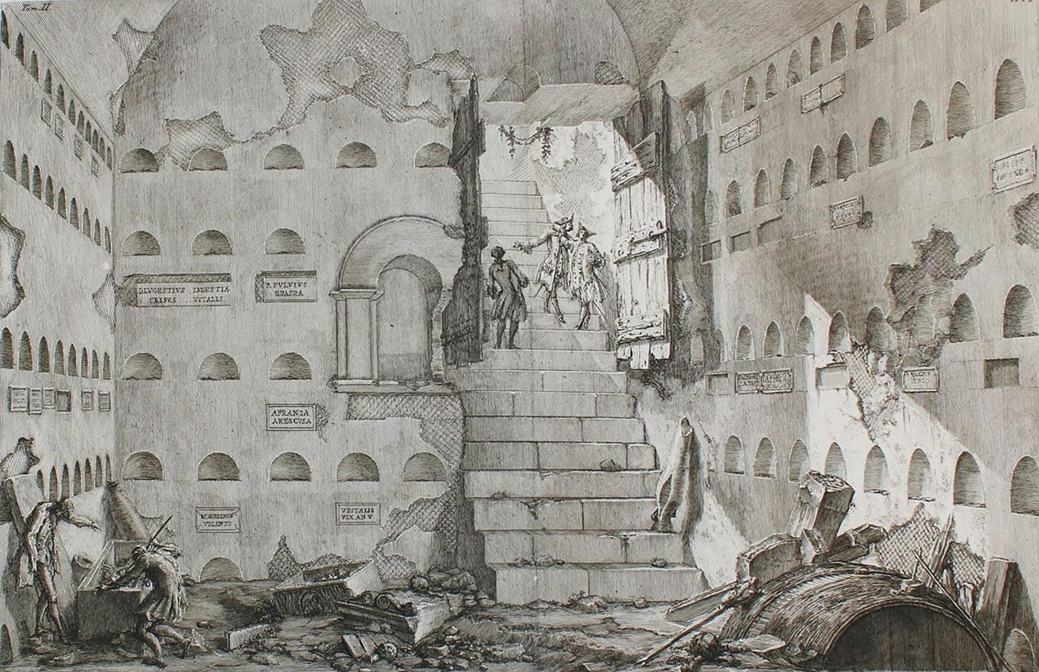 Große Abbildung Nr.1: 134-3043 Piranesi,G.B.: (Ausland, Italien, Rom)
