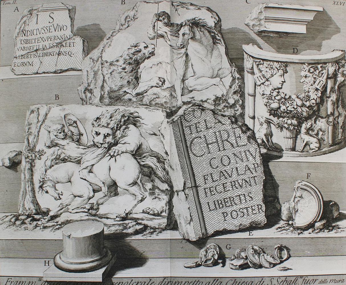 Große Abbildung Nr.1: 134-3044 Piranesi,G.B.: (Ausland, Italien, Rom)
