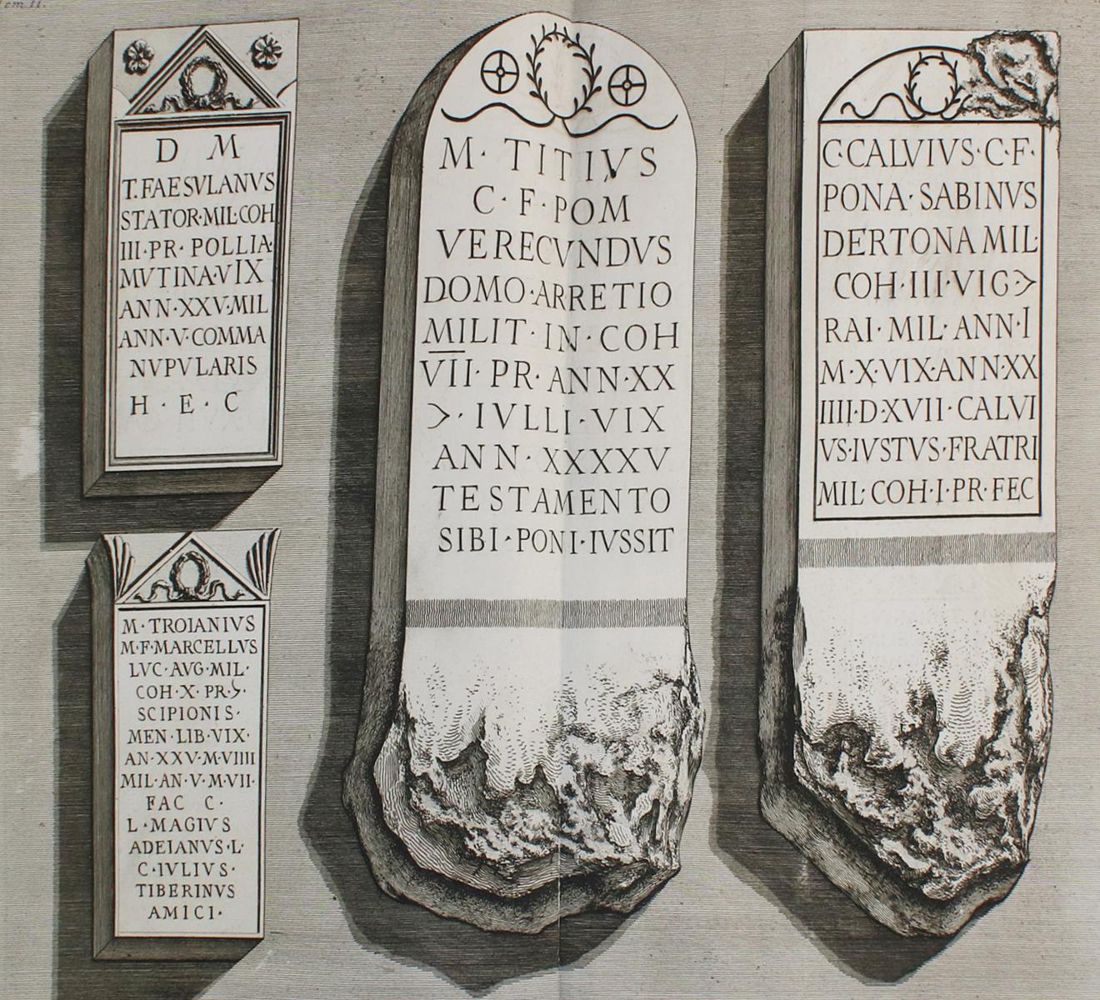 Große Abbildung Nr.1: 134-3052 Piranesi,G.B.: (Ausland, Italien, Rom)