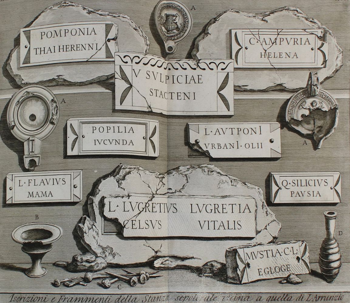 Große Abbildung Nr.1: 134-3054 Piranesi,G.B.: (Ausland, Italien, Rom)
