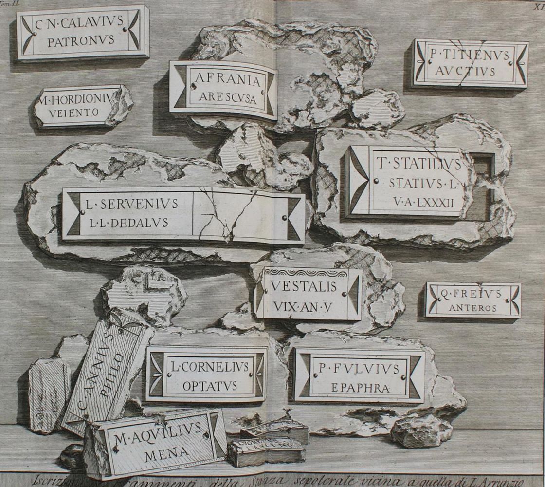 Große Abbildung Nr.1: 134-3058 Piranesi,G.B.: (Ausland, Italien, Rom)