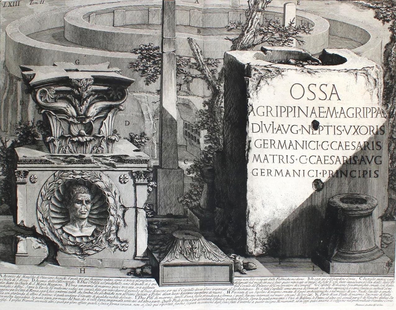 Große Abbildung Nr.1: 134-3061 Piranesi,G.B.: (Ausland, Italien, Rom)