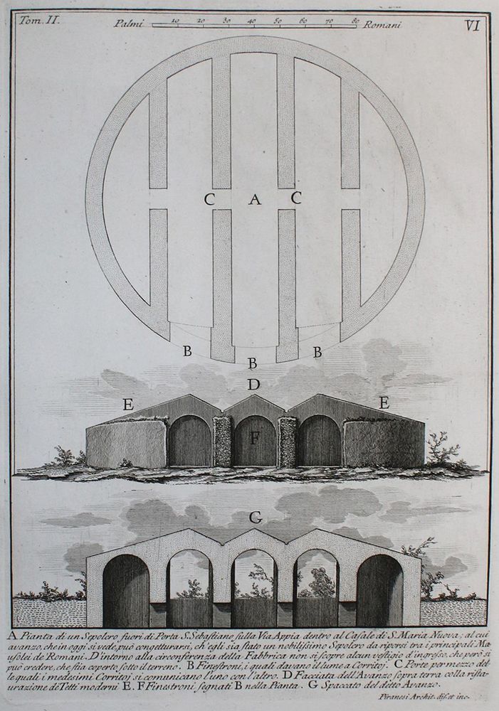 Große Abbildung Nr.3: 134-3063 Piranesi,G.B.: (Ausland, Italien, Rom)