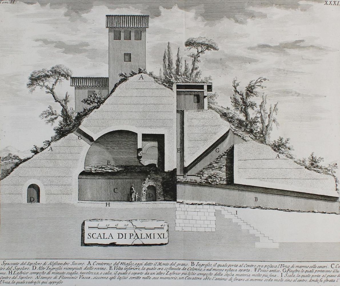 Große Abbildung Nr.1: 134-3070 Piranesi,G.B.: (Ausland, Italien, Rom)