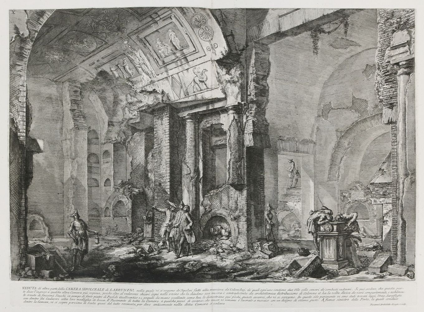 Große Abbildung Nr.1: 134-3077 Piranesi,G.B.: (Ausland, Italien, Rom)