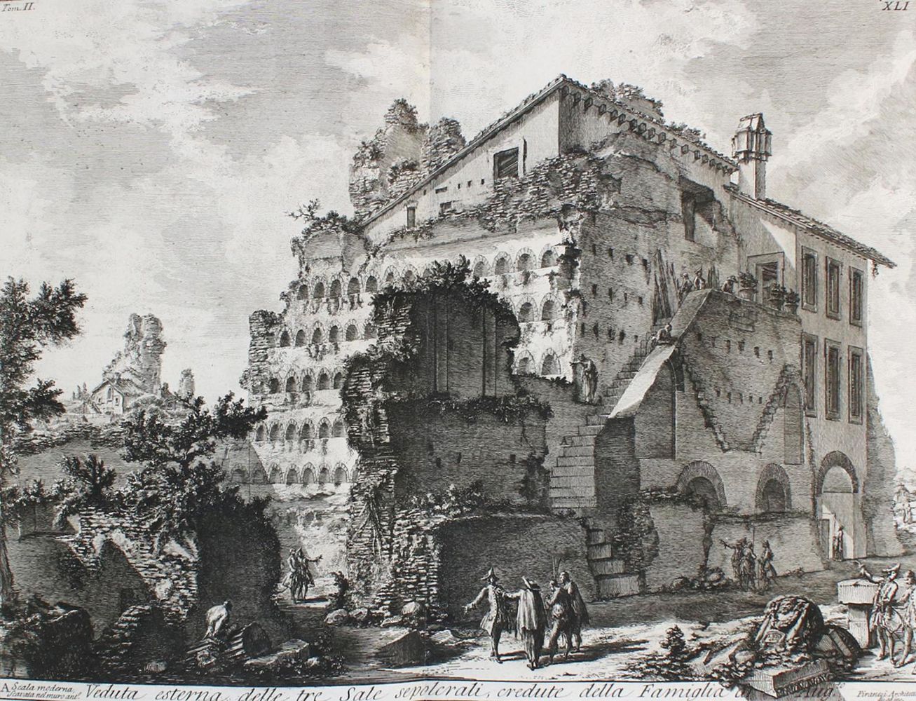 Große Abbildung Nr.1: 134-3079 Piranesi,G.B.: (Ausland, Italien, Rom)
