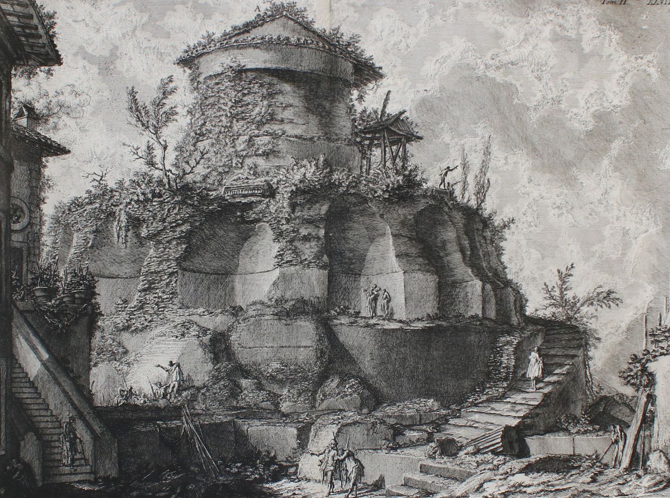 Große Abbildung Nr.1: 134-3082 Piranesi,G.B.: (Ausland, Italien, Rom)