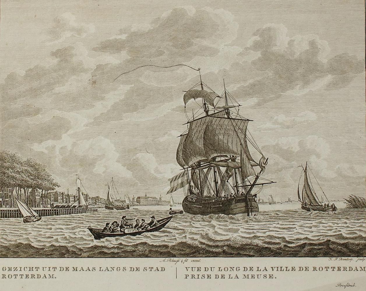 Große Abbildung Nr.1: 134-3098 Rotterdam.: (Ausland, Niederlande)