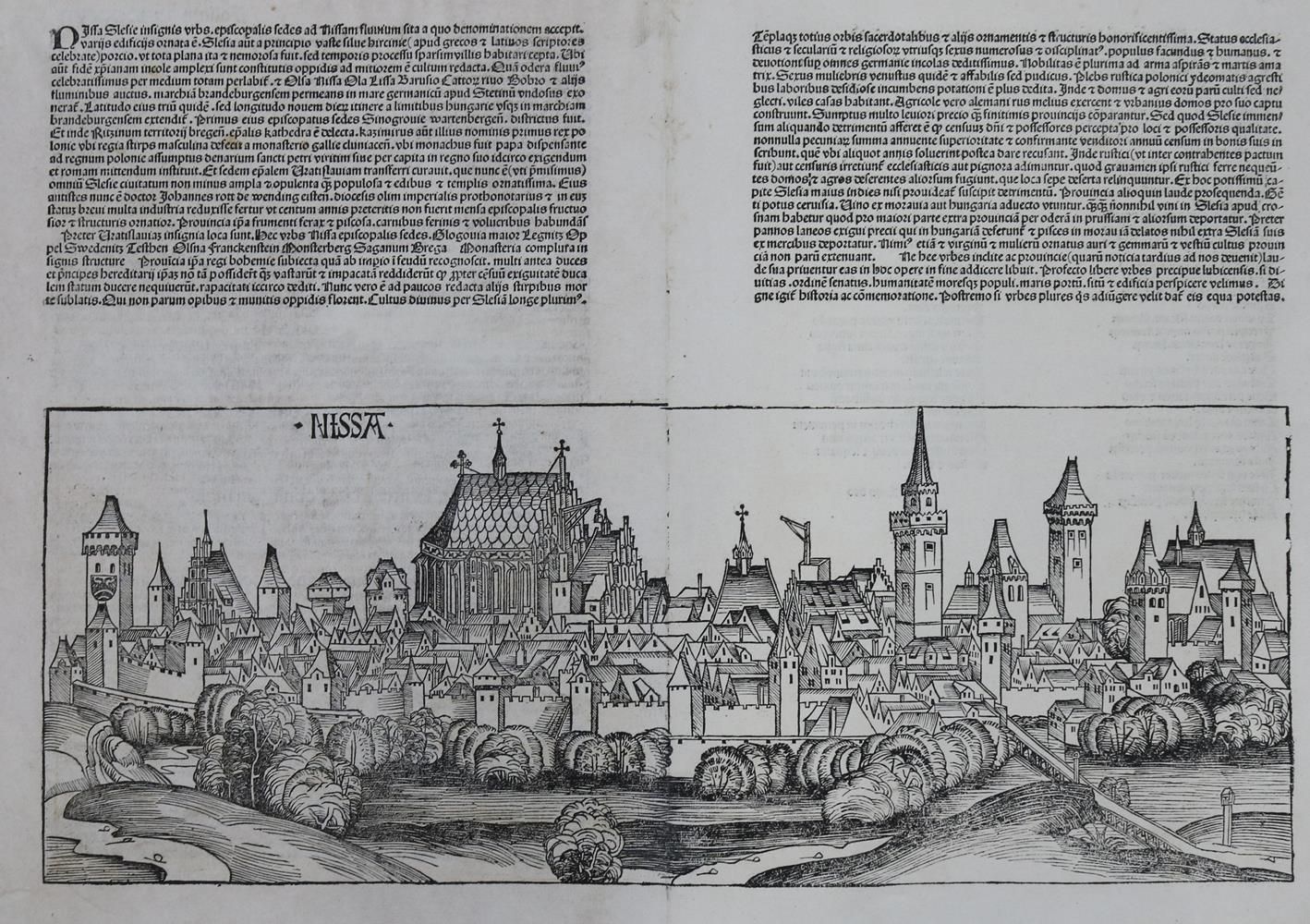 Große Abbildung Nr.1: 134-3107 Nysa (Neisse).: (Ausland, Polen)