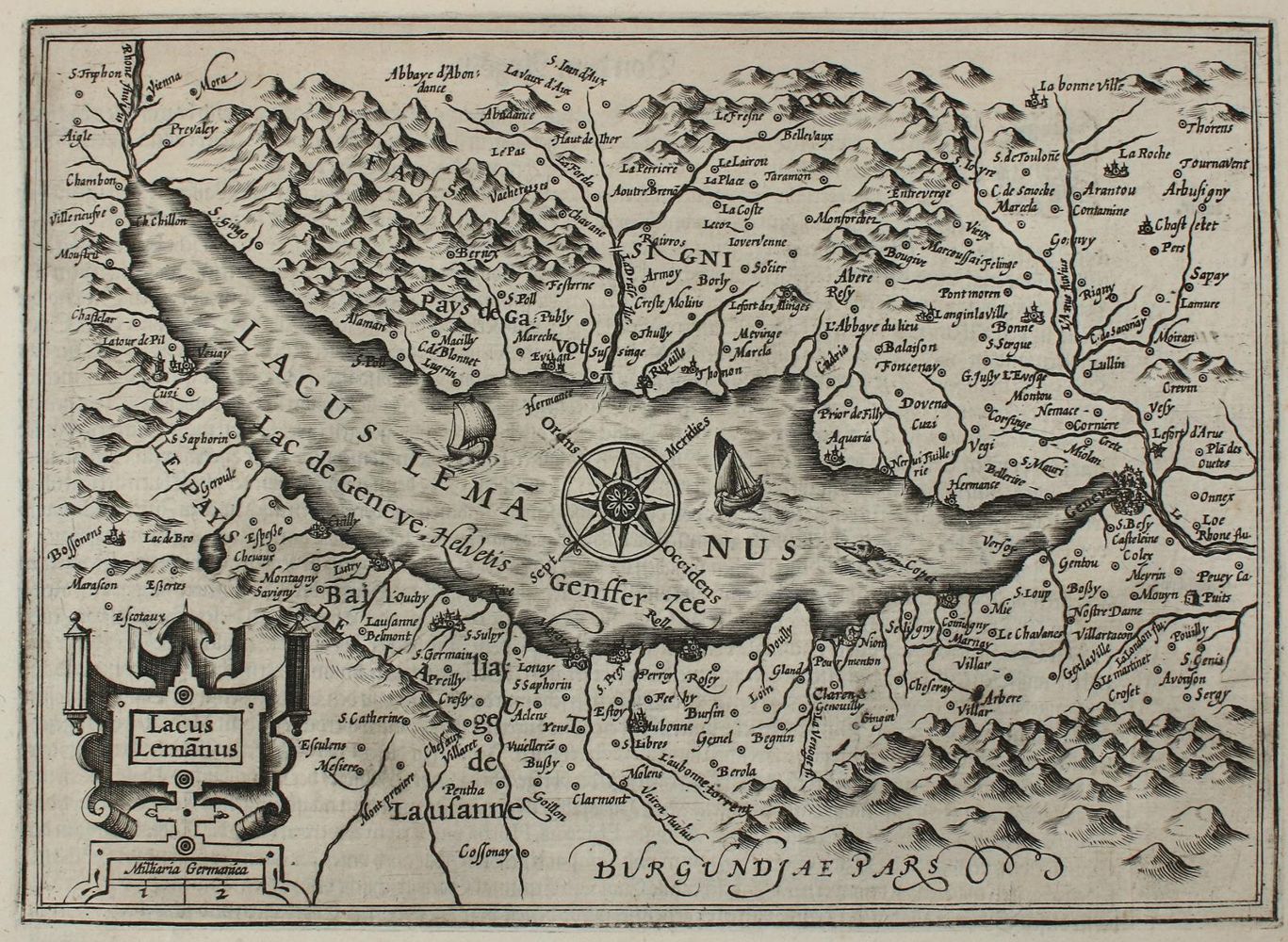 Große Abbildung Nr.1: 134-3126 Genfer See.: (Ausland, Schweiz)