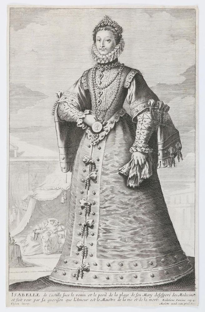 Große Abbildung Nr.1: 134-3138 Isabella I. (Kastilien).: (Ausland, Spanien)