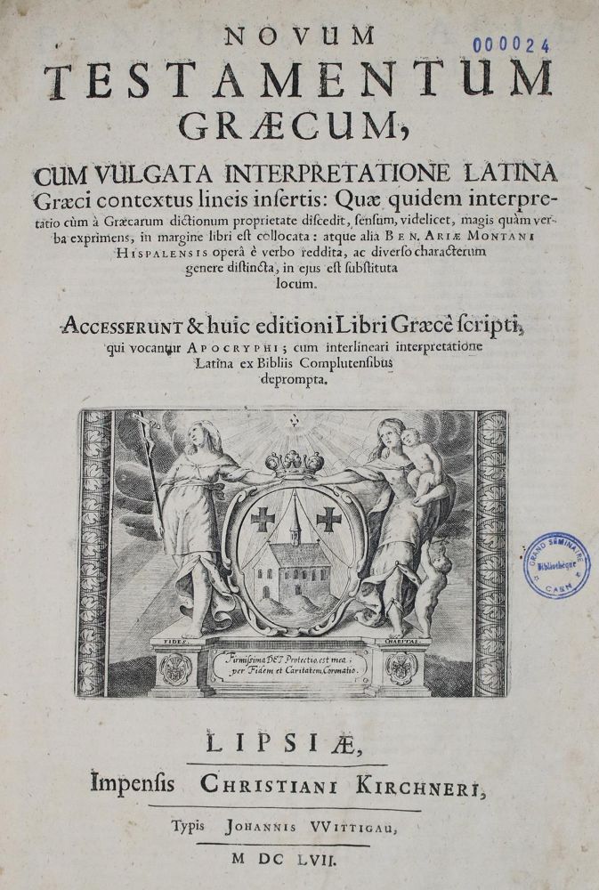 Große Abbildung Nr.1: 134-32 Biblia polyglotta.: (Bibeln)