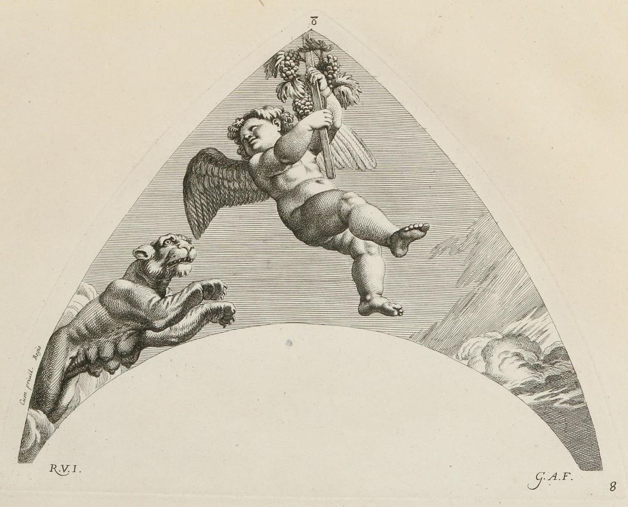Große Abbildung Nr.3: 134-3210 Audran, Gérard: (Künstlergraphik)
