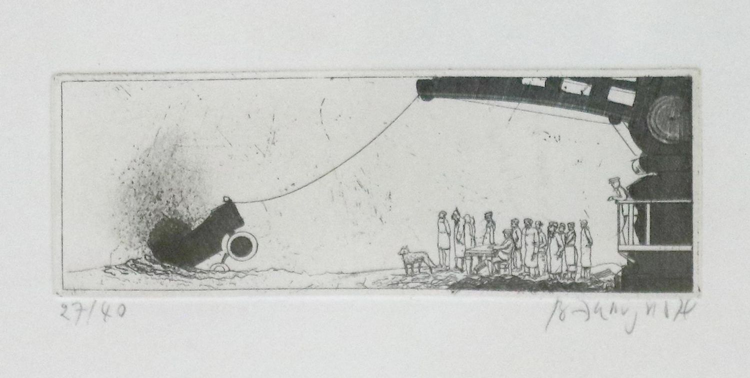 Große Abbildung Nr.2: 134-3230 Baumgartl, Moritz: (Künstlergraphik)