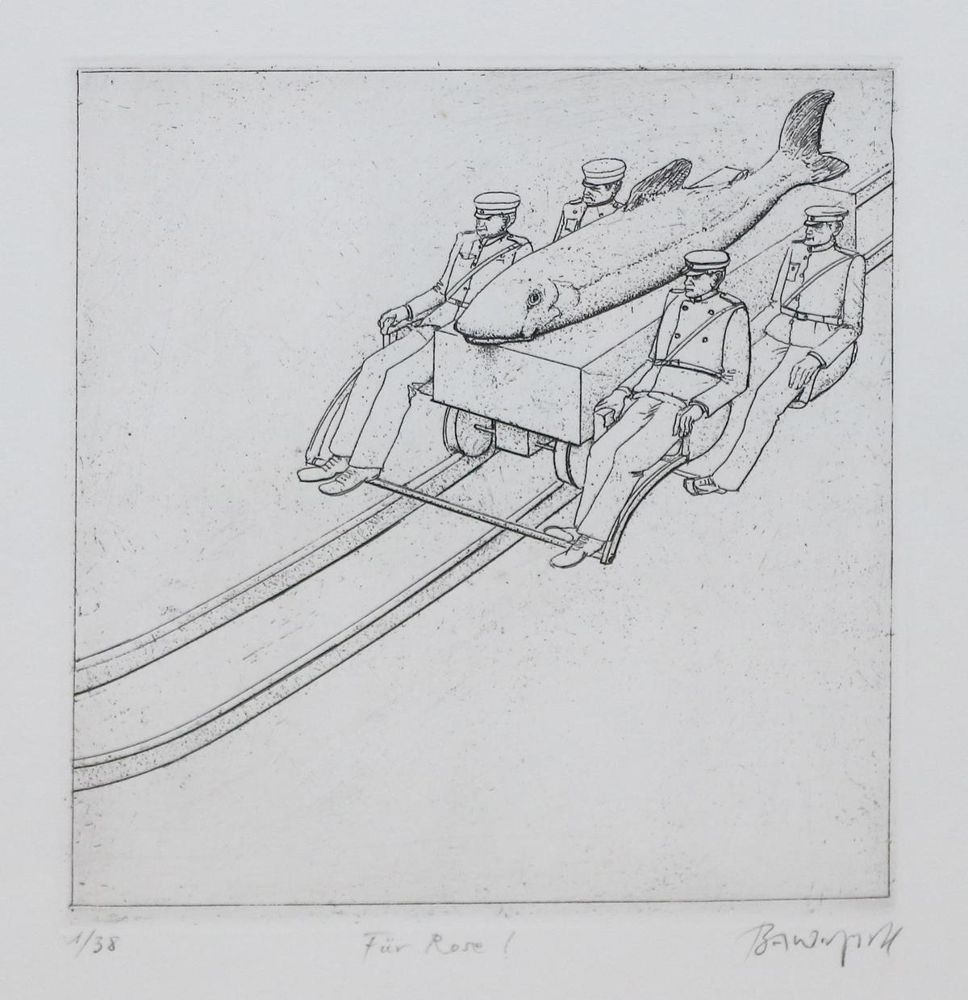 Große Abbildung Nr.3: 134-3230 Baumgartl, Moritz: (Künstlergraphik)