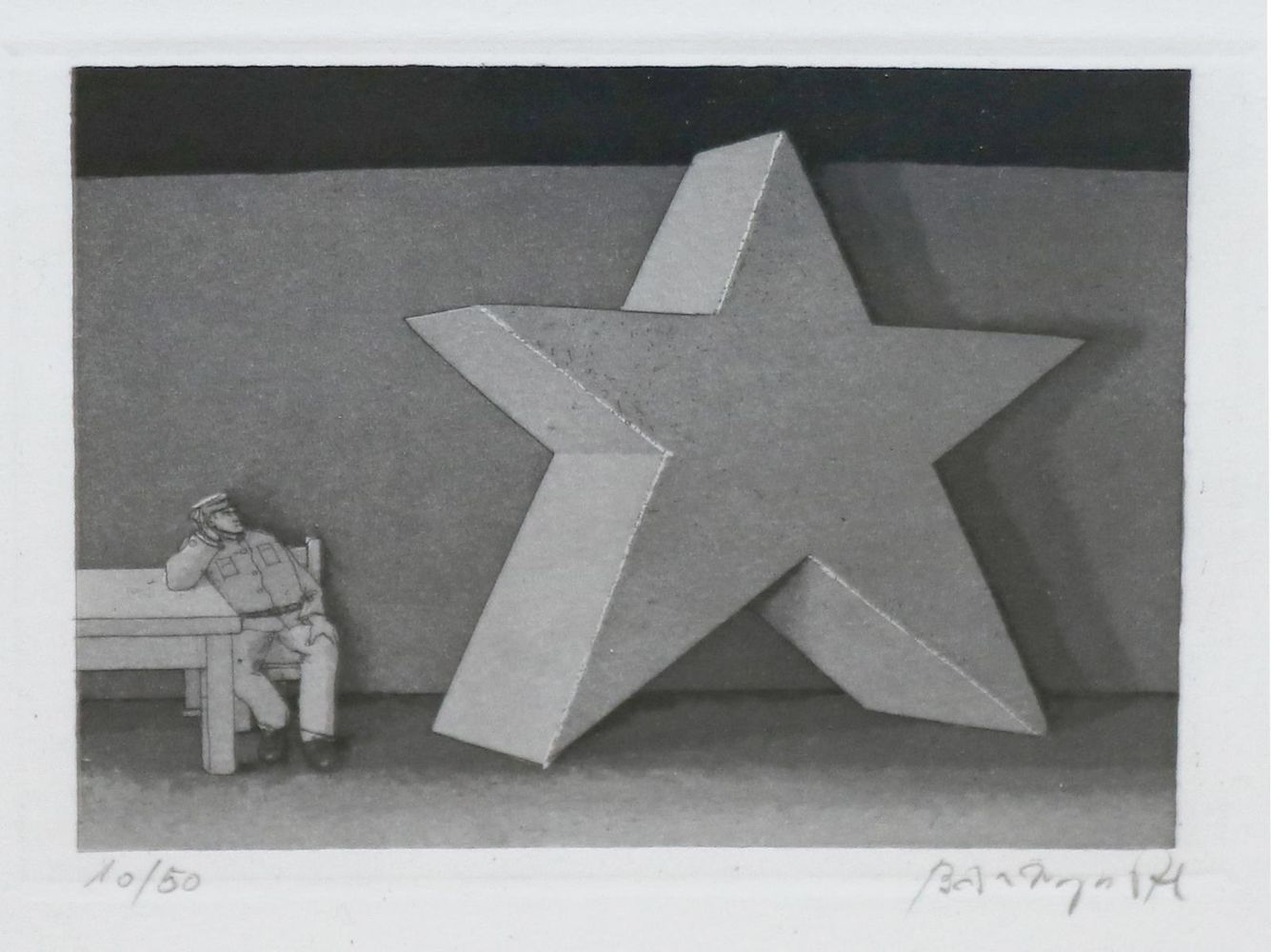 Große Abbildung Nr.4: 134-3230 Baumgartl, Moritz: (Künstlergraphik)