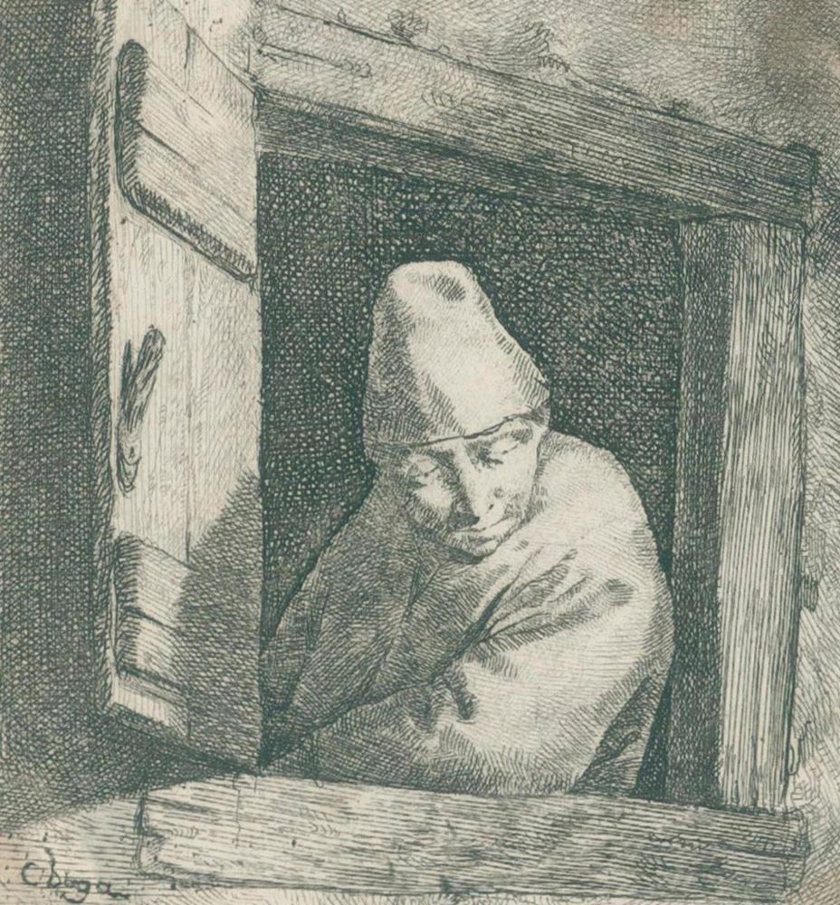 Große Abbildung Nr.1: 134-3236 Bega, Cornelis: (Künstlergraphik)