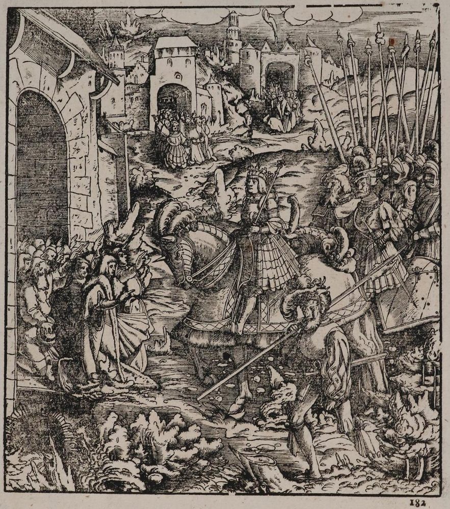 Große Abbildung Nr.4: 134-3304 Burgkmair, Hans: (Künstlergraphik)