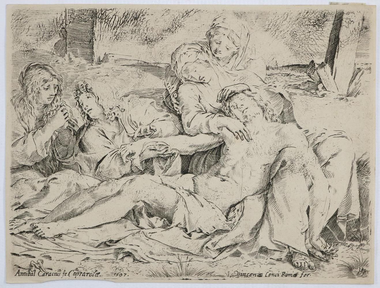Große Abbildung Nr.1: 134-3311 Carracci, Annibale  (1560-1609): (Künstlergraphik)