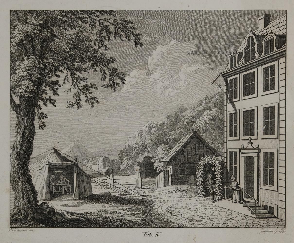Große Abbildung Nr.5: 134-3325 Chodowiecki, Daniel Nikolaus: (Künstlergraphik)