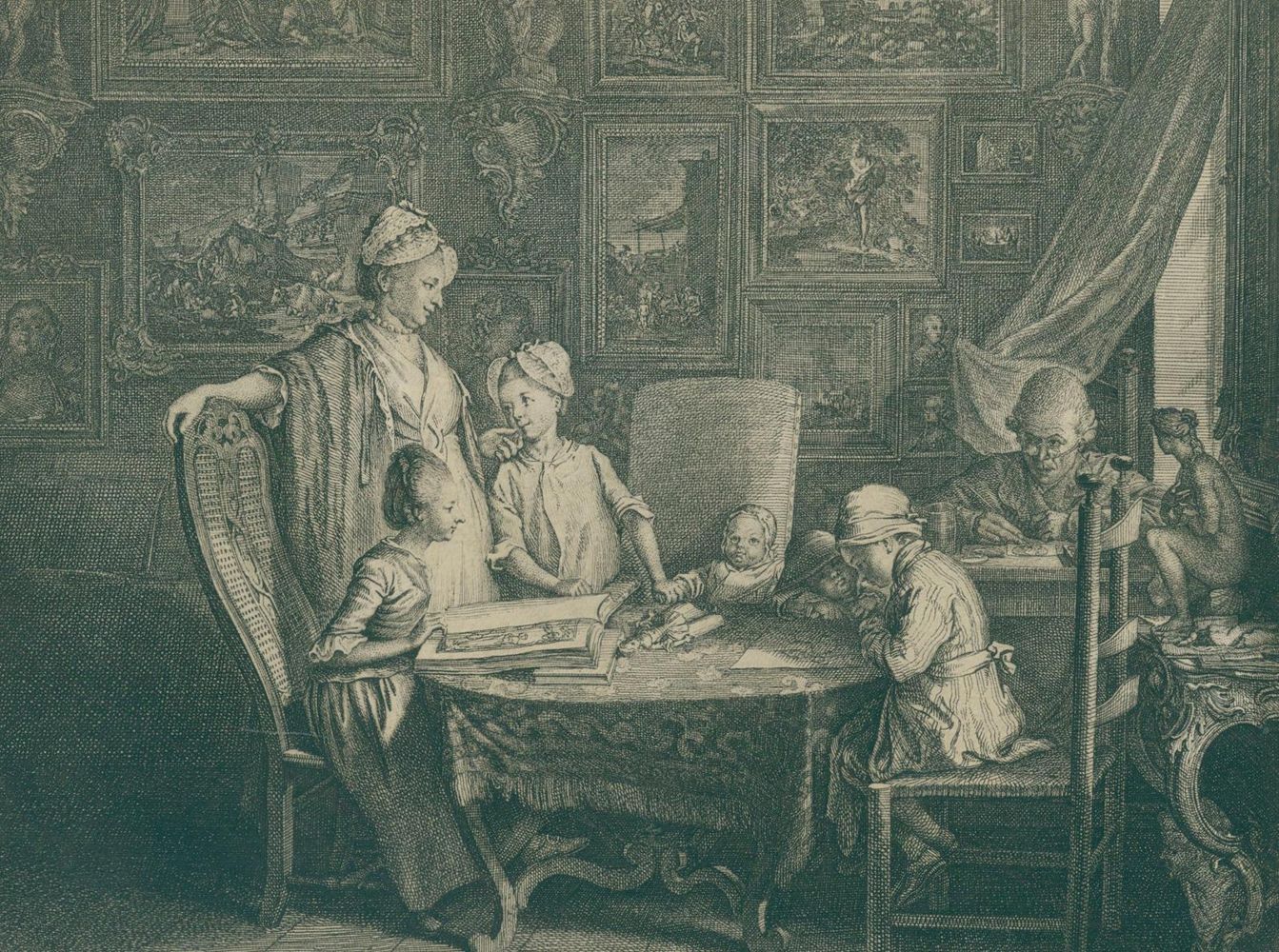 Große Abbildung Nr.1: 134-3326 Chodowiecki, Daniel Nikolaus: (Künstlergraphik)