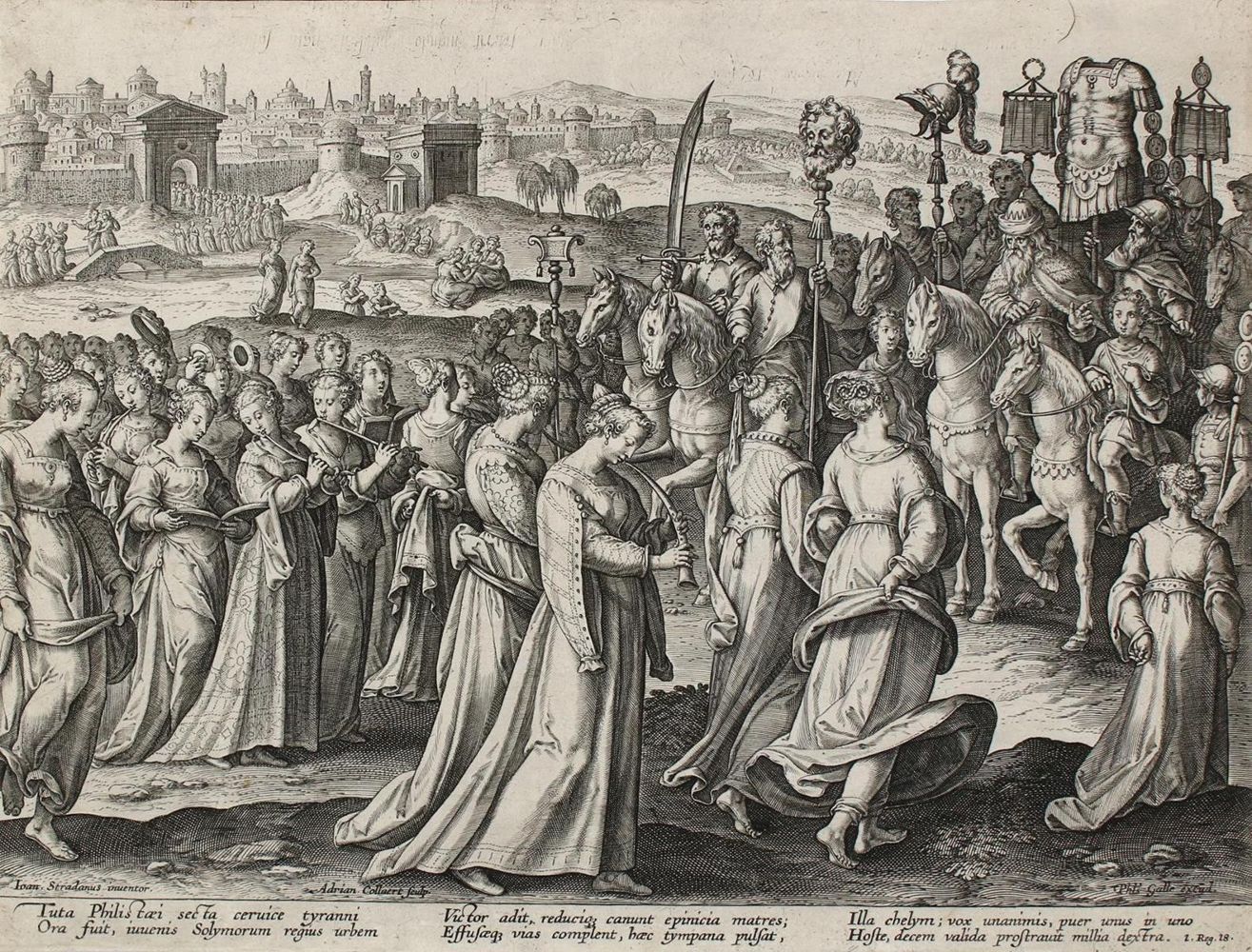 Große Abbildung Nr.1: 134-3332 Collaert, Adriaen: (Künstlergraphik)