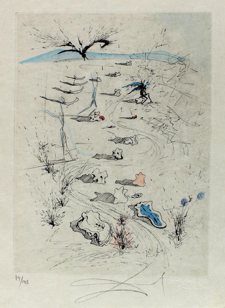 Große Abbildung Nr.1: 134-3365 Dali,Salvador: (Künstlergraphik)