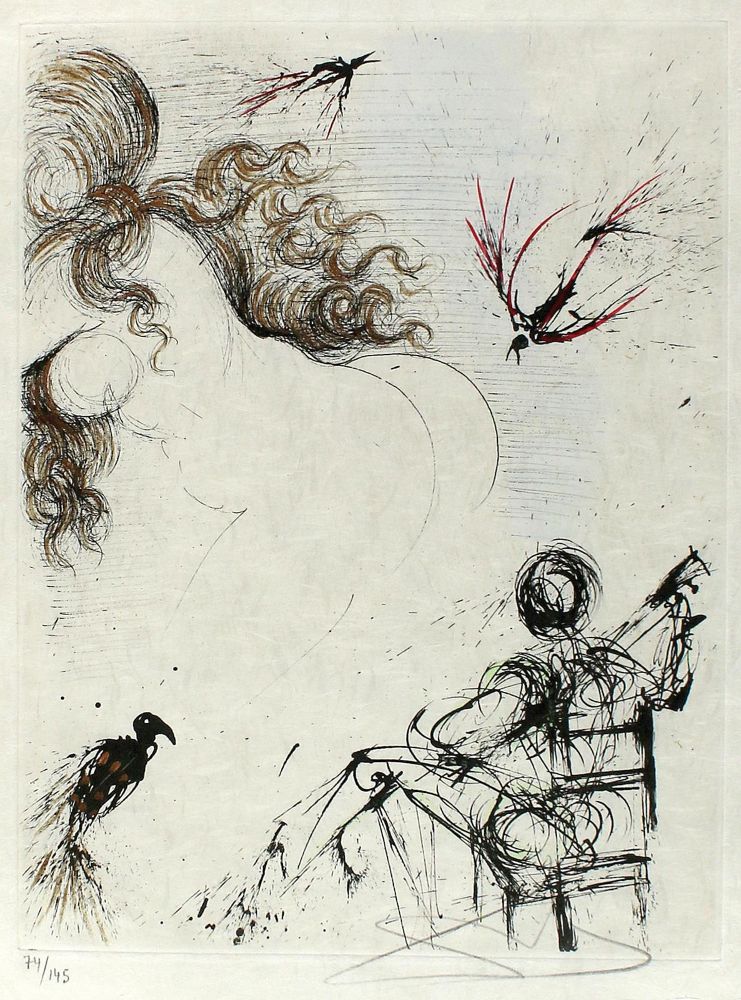 Große Abbildung Nr.2: 134-3365 Dali,Salvador: (Künstlergraphik)