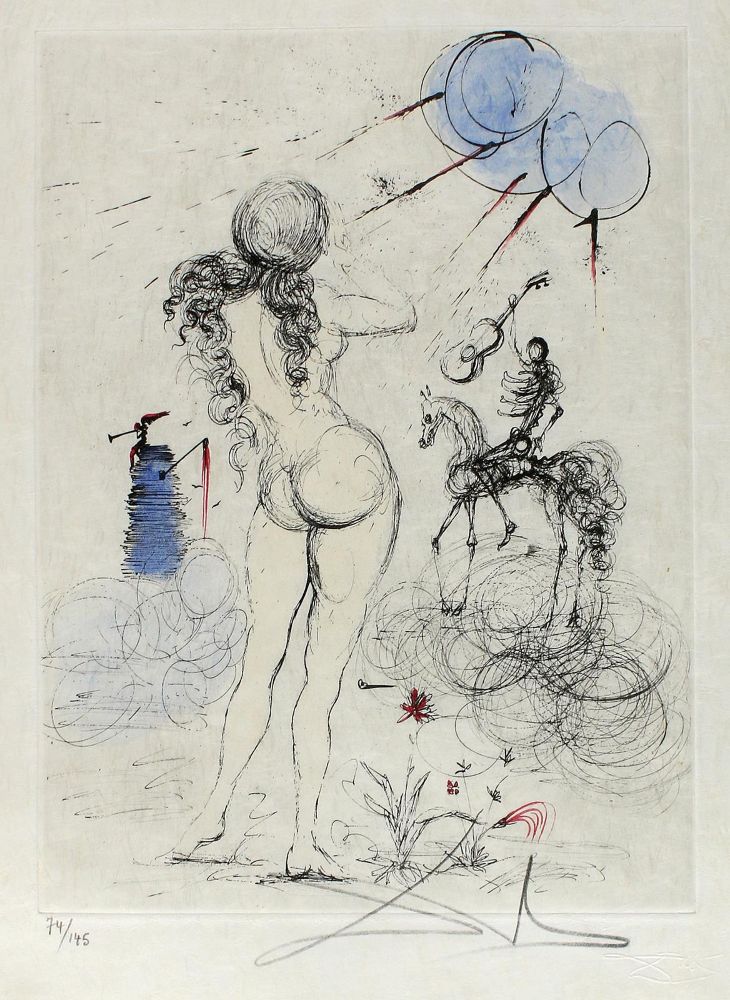 Große Abbildung Nr.3: 134-3365 Dali,Salvador: (Künstlergraphik)