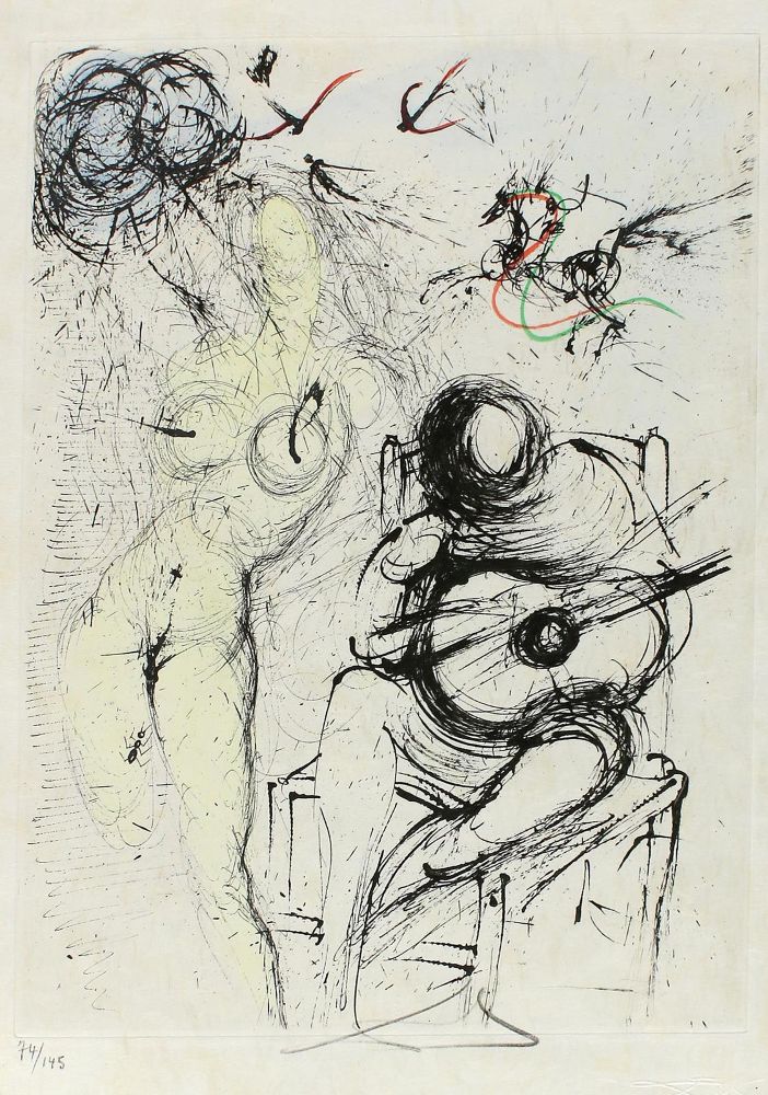 Große Abbildung Nr.5: 134-3365 Dali,Salvador: (Künstlergraphik)