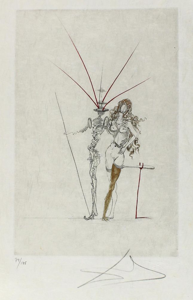 Große Abbildung Nr.6: 134-3365 Dali,Salvador: (Künstlergraphik)