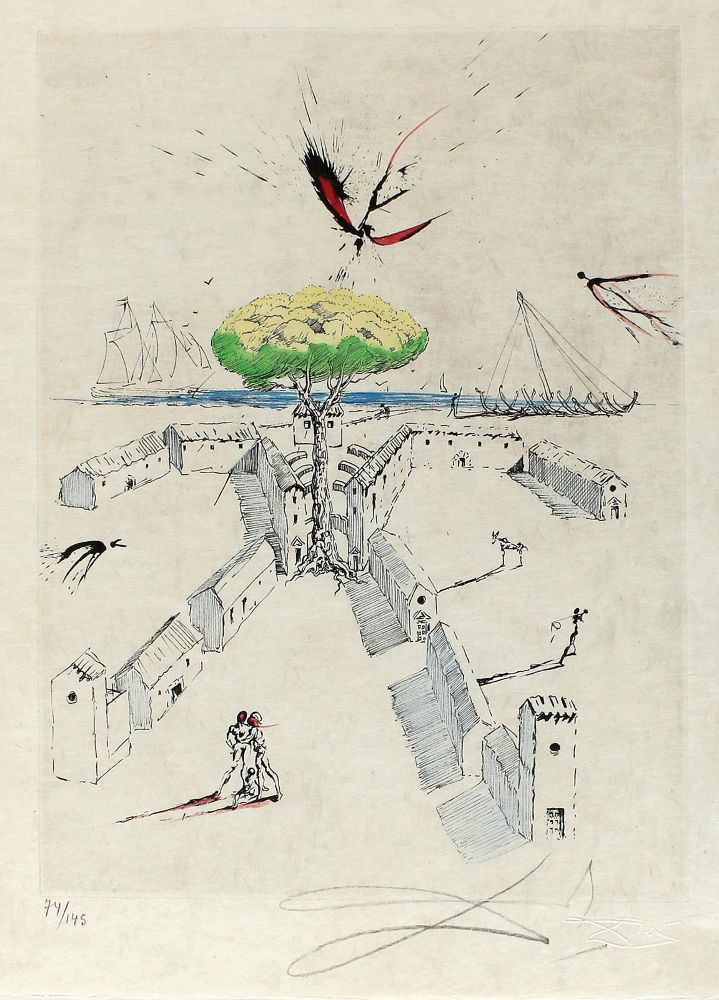 Große Abbildung Nr.8: 134-3365 Dali,Salvador: (Künstlergraphik)