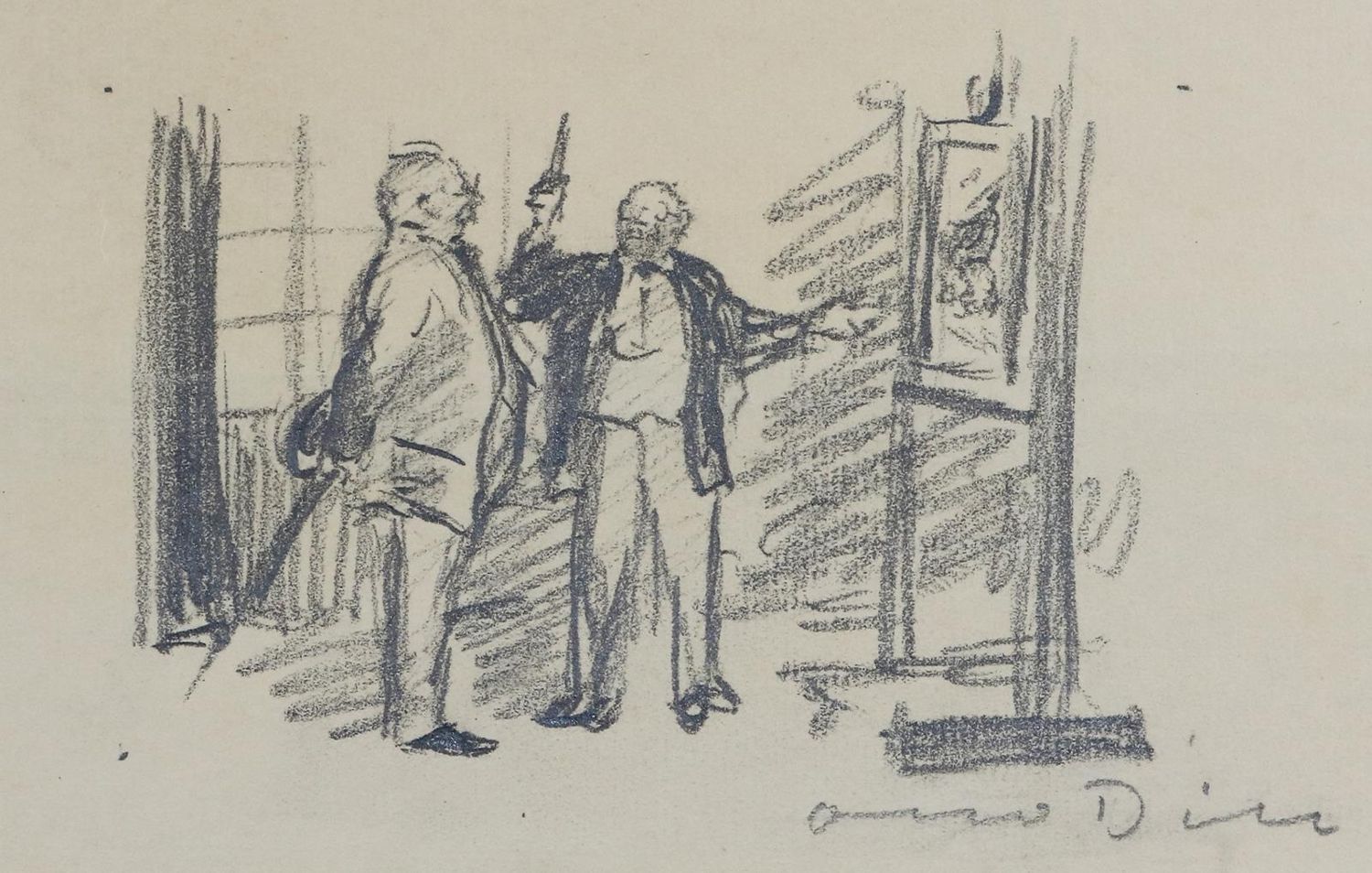 Große Abbildung Nr.1: 134-3382 Dill, Otto: (Künstlergraphik)