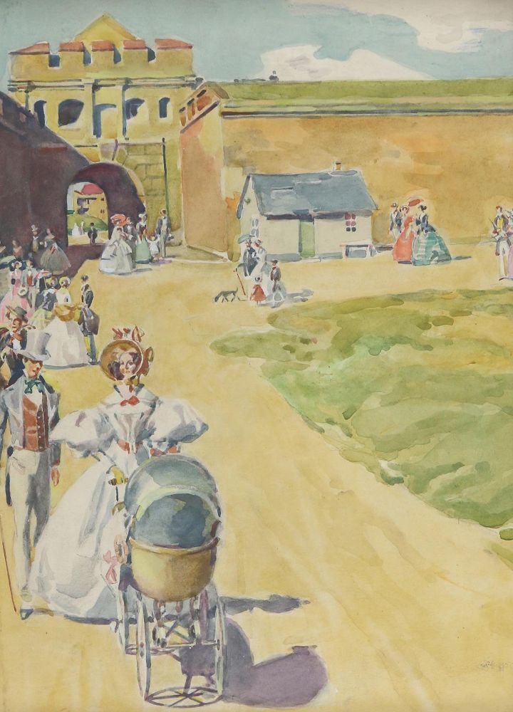 Große Abbildung Nr.3: 134-3382 Dill, Otto: (Künstlergraphik)