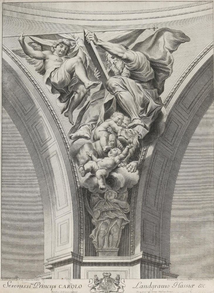 Große Abbildung Nr.1: 134-3394 Dorigny, Nicolas: (Künstlergraphik)