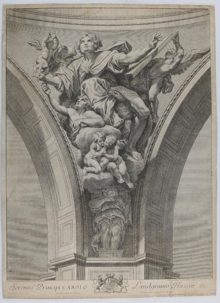 Große Abbildung Nr.22: 134-3394 Dorigny, Nicolas: (Künstlergraphik)