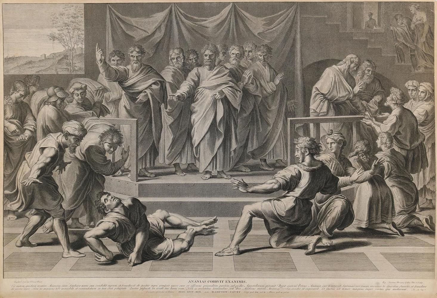Große Abbildung Nr.1: 134-3395 Dorigny, Nicolas: (Künstlergraphik)