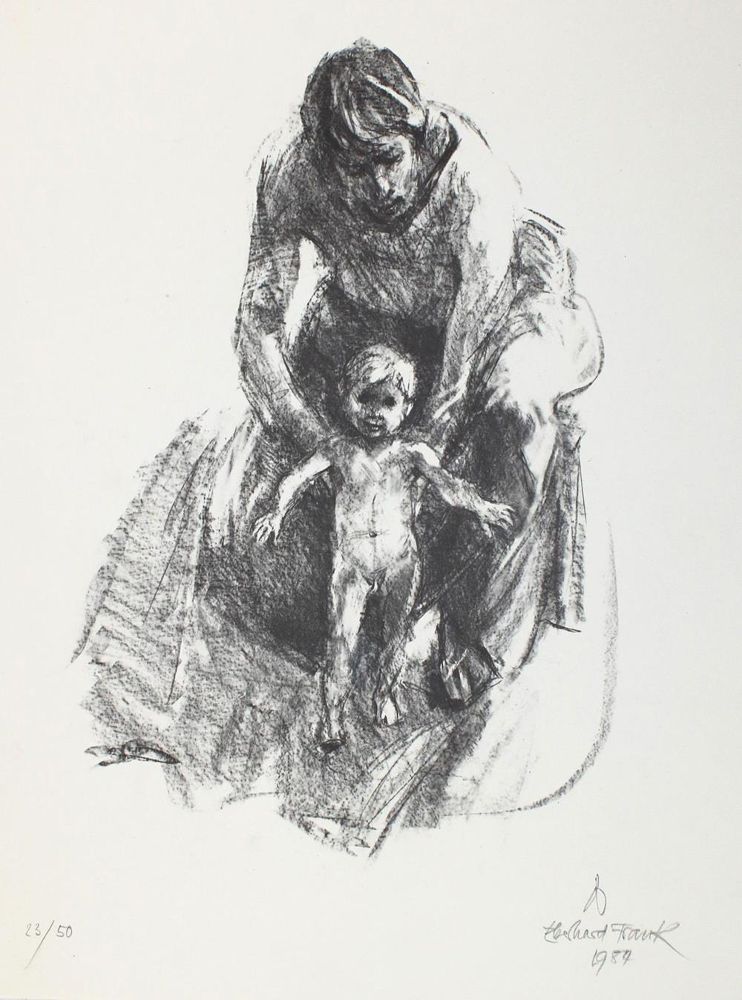 Große Abbildung Nr.1: 134-3507 Frank, Eberhard: (Künstlergraphik)