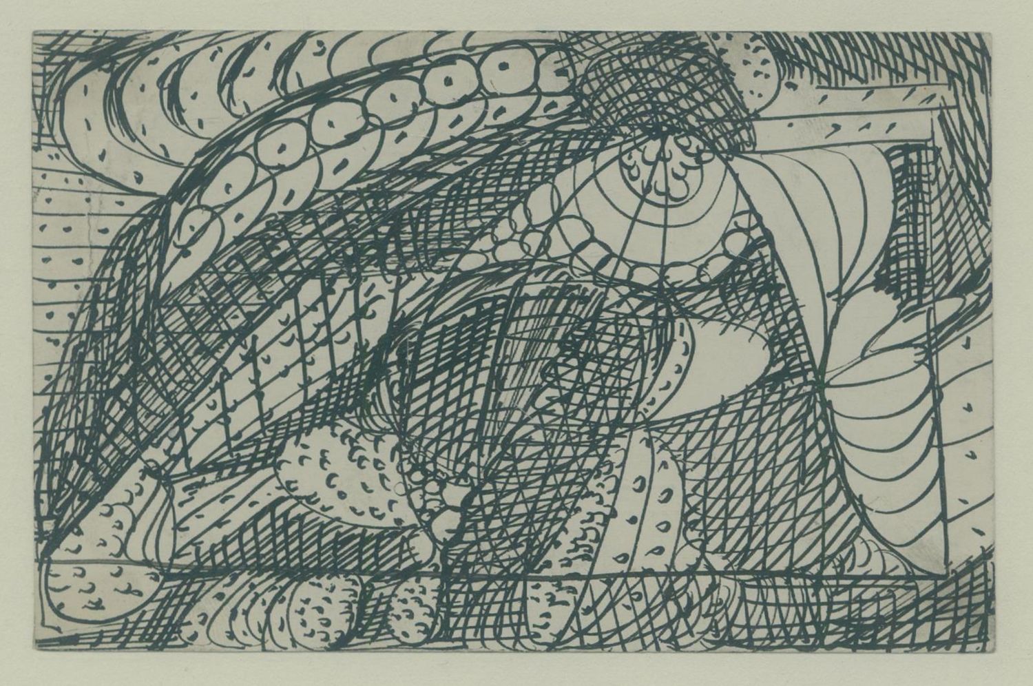Große Abbildung Nr.4: 134-3548 Gill, Madge: (Künstlergraphik)