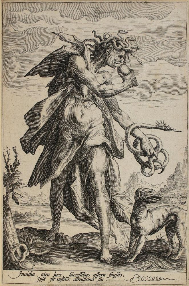 Große Abbildung Nr.1: 134-3558 Goltzius, Hendrick: (Künstlergraphik)