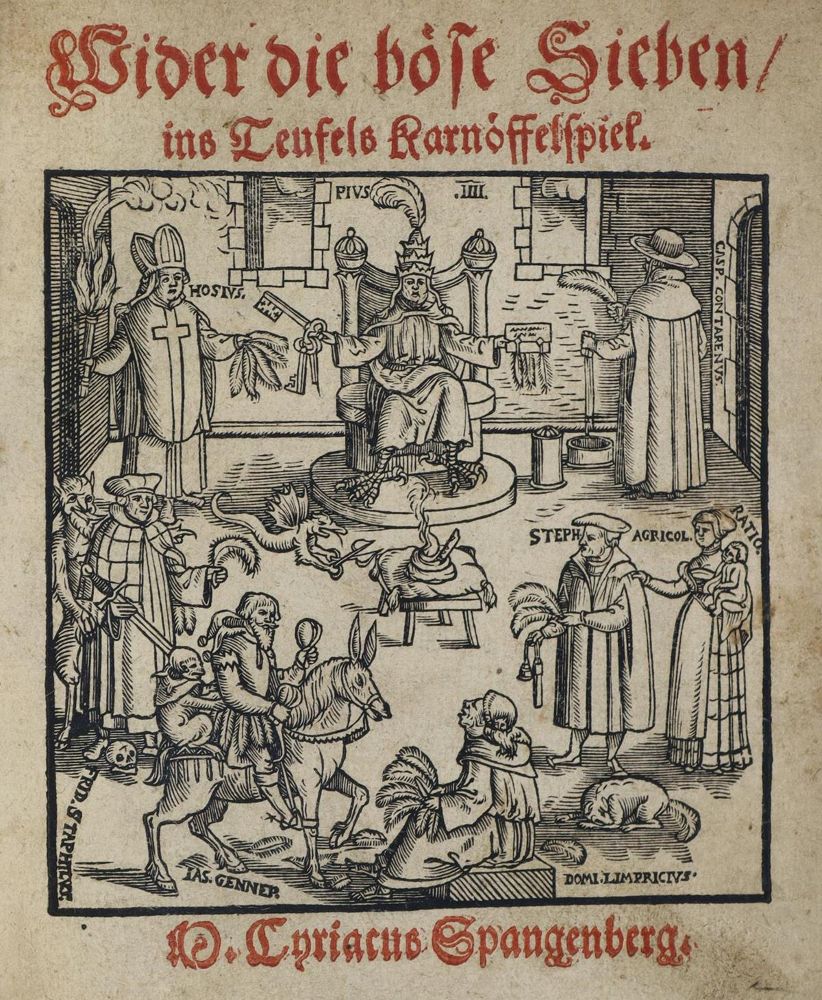 Große Abbildung Nr.1: 134-356 Spangenberg, Cyriacus: (Alte Drucke, Handschriften und Theologie)