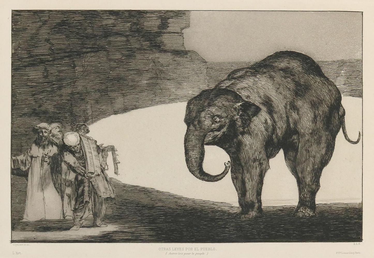 Große Abbildung Nr.1: 134-3565 Goya, Francisco de: (Künstlergraphik)