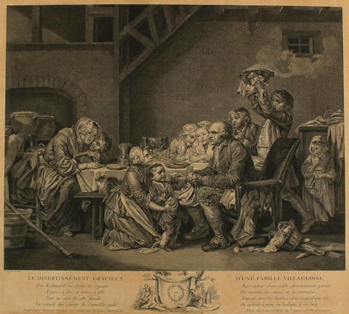 Große Abbildung Nr.1: 134-3569 Greuze, Jean Baptiste: (Künstlergraphik)